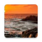 beautiful landscape live wallpaper android application logo